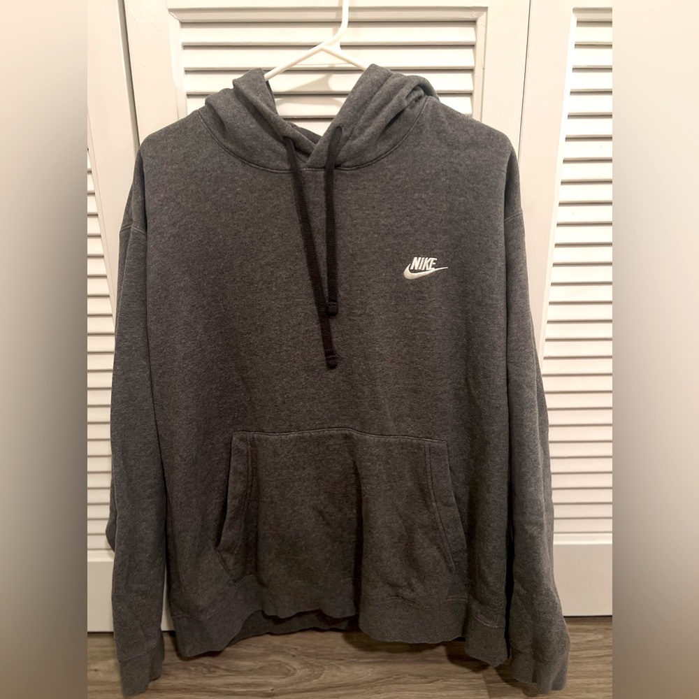 Gray Nike hoodie XL